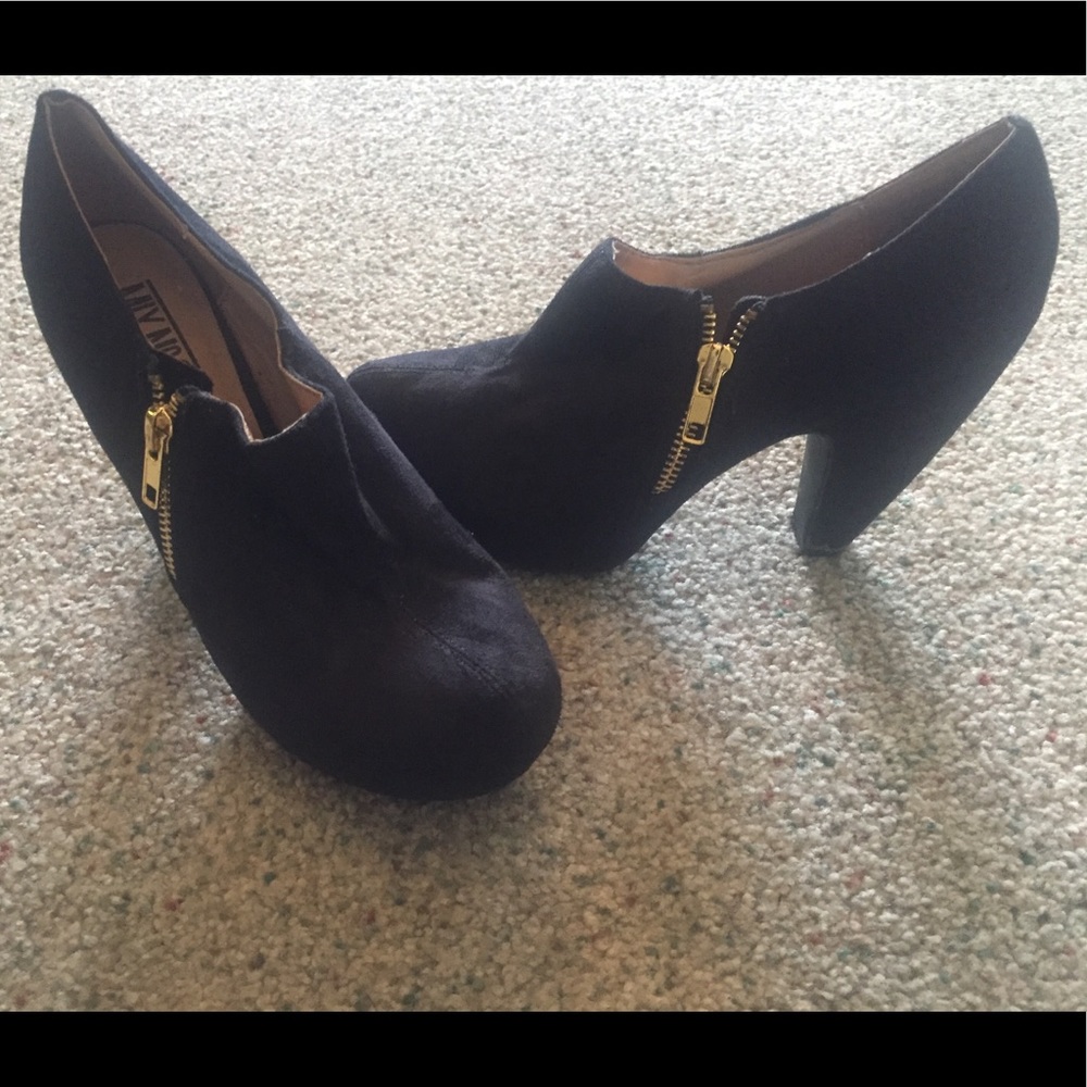 Black booties